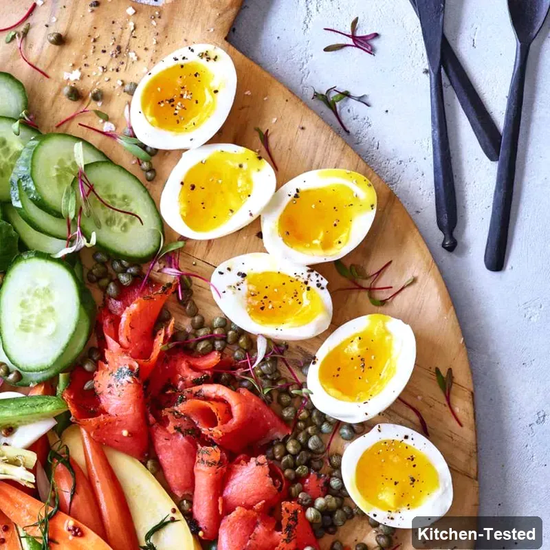 Perfect Medium-Boiled Eggs with Jammy Golden Centers medium boiled eggs