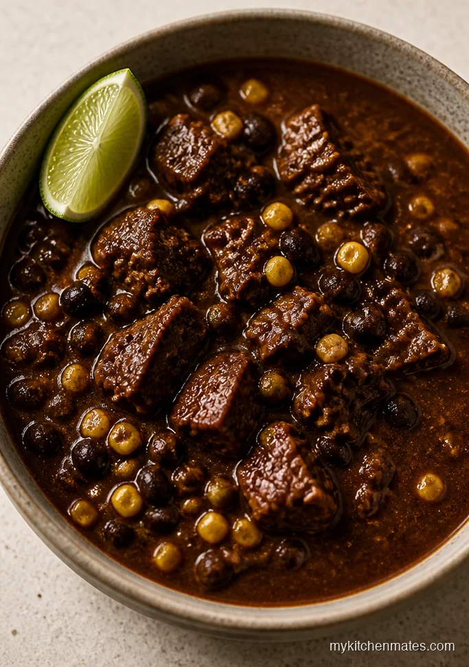 Mexican Cocoa Oven Beef Stew