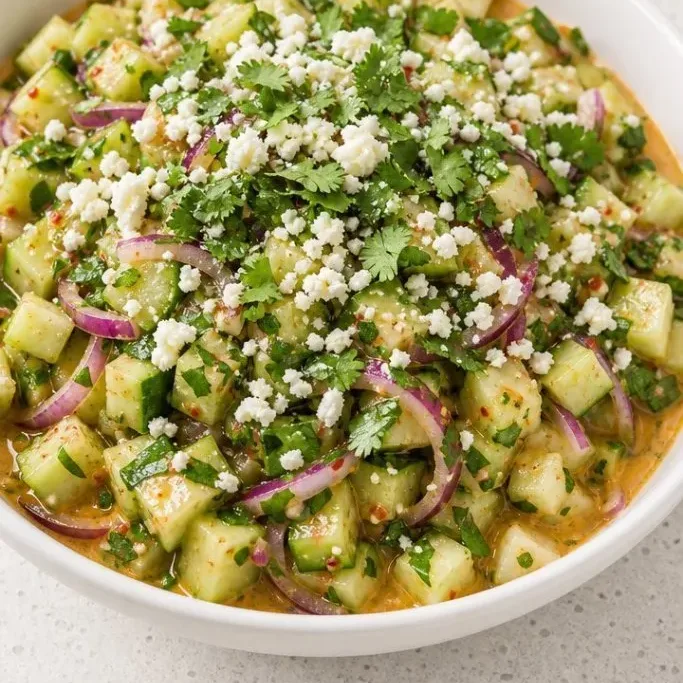 10-Minute Mexican Cucumber Salad Mexican Cucumber Salad