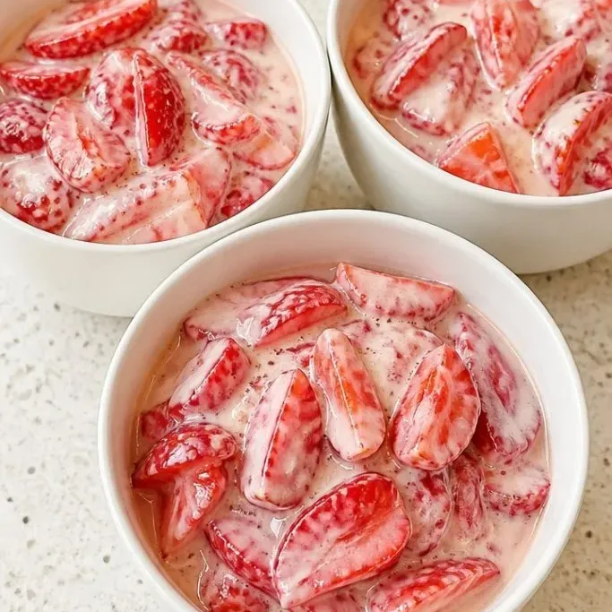 Mexican Fresas Con Crema