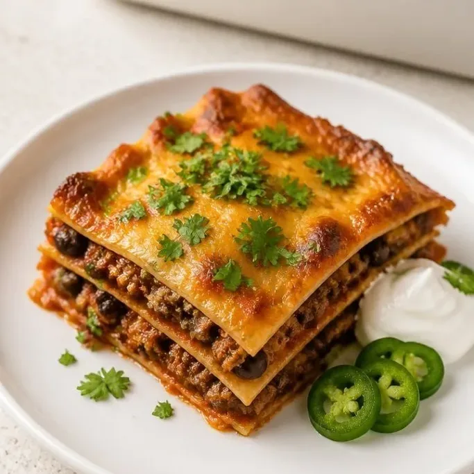 Family-Favorite Mexican Lasagna with Tortillas Mexican Lasagna with Tortillas
