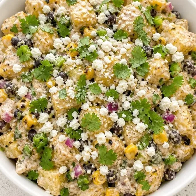 Mexican Street Corn Potato Salad Mexican Potato Salad