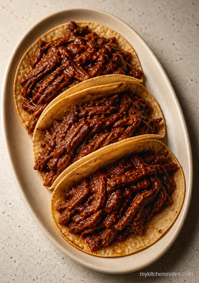 Mexican Shredded Sirloin Tacos