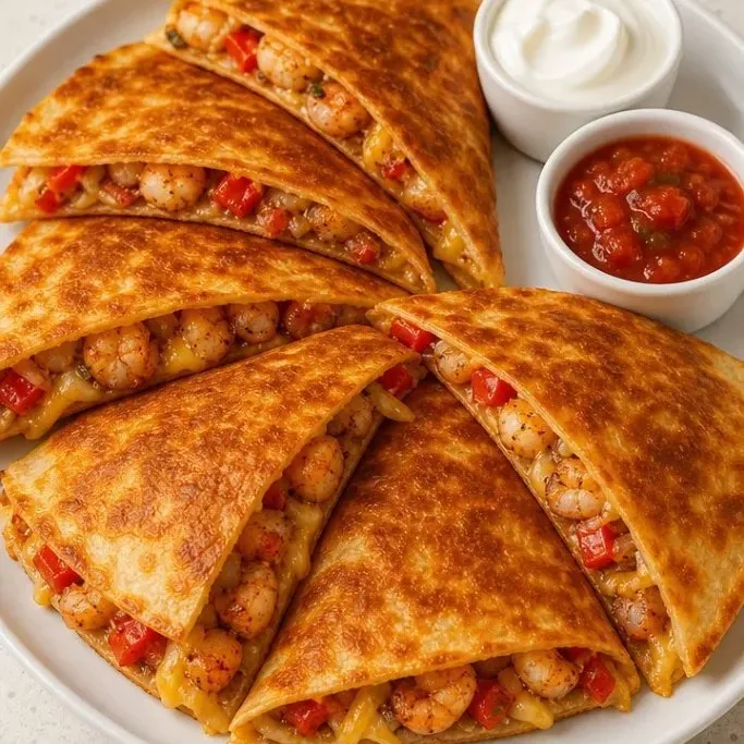 20-Minute Mexican Shrimp Quesadillas Mexican Shrimp Quesadilla