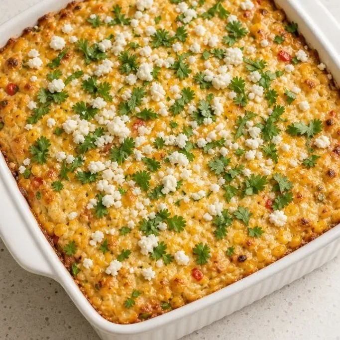 Creamy Mexican Street Corn Casserole Mexican Street Corn Casserole