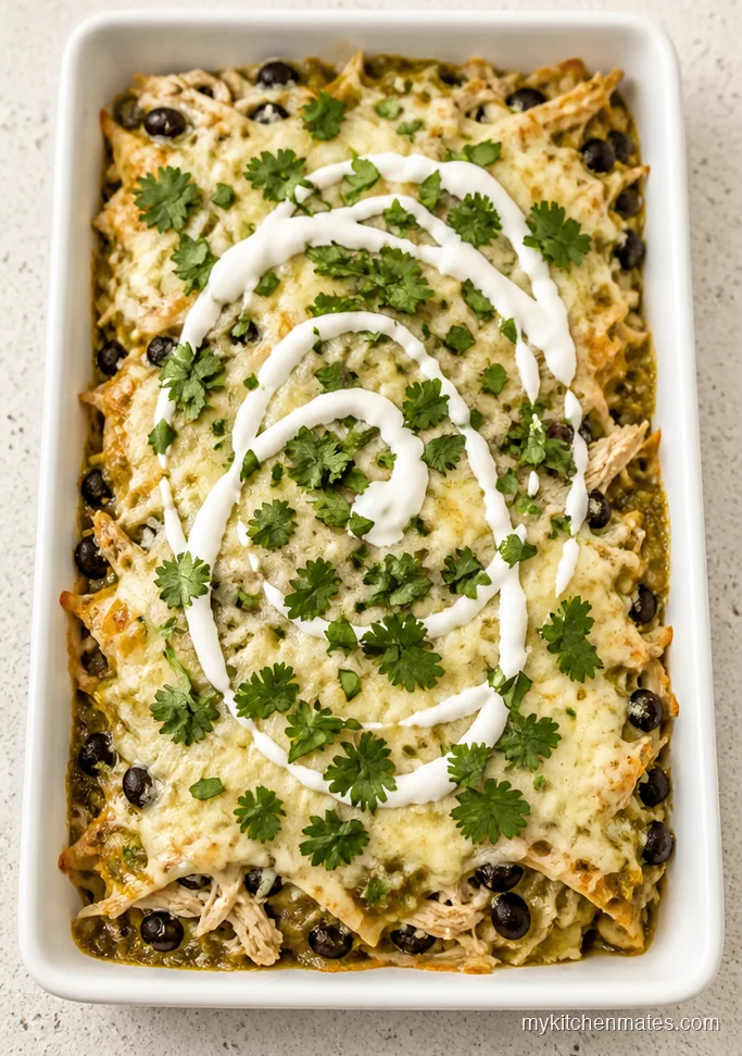 Mexican Turkey Tortilla Casserole
