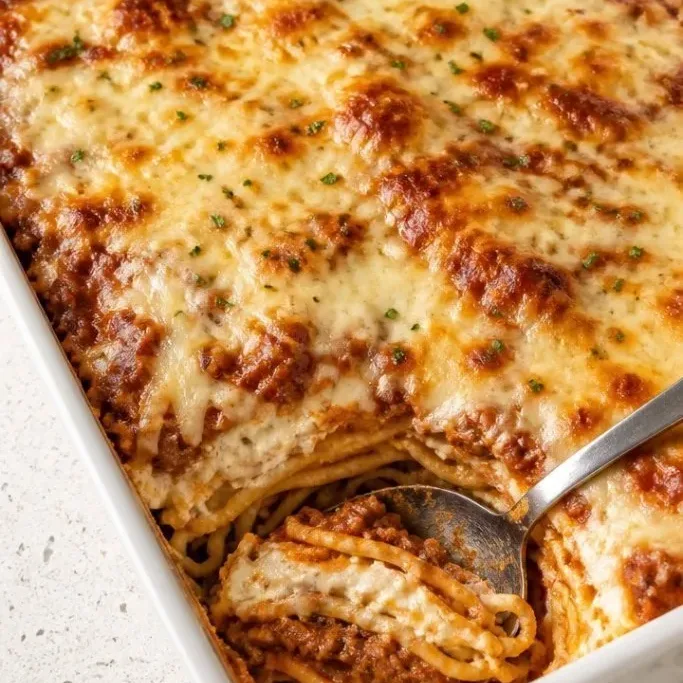 Million Dollar Spaghetti with Alfredo