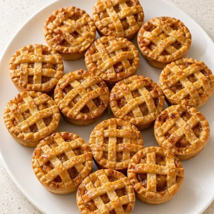Flaky Mini Apple Pies (Muffin Tin Method) Mini Apple Pies