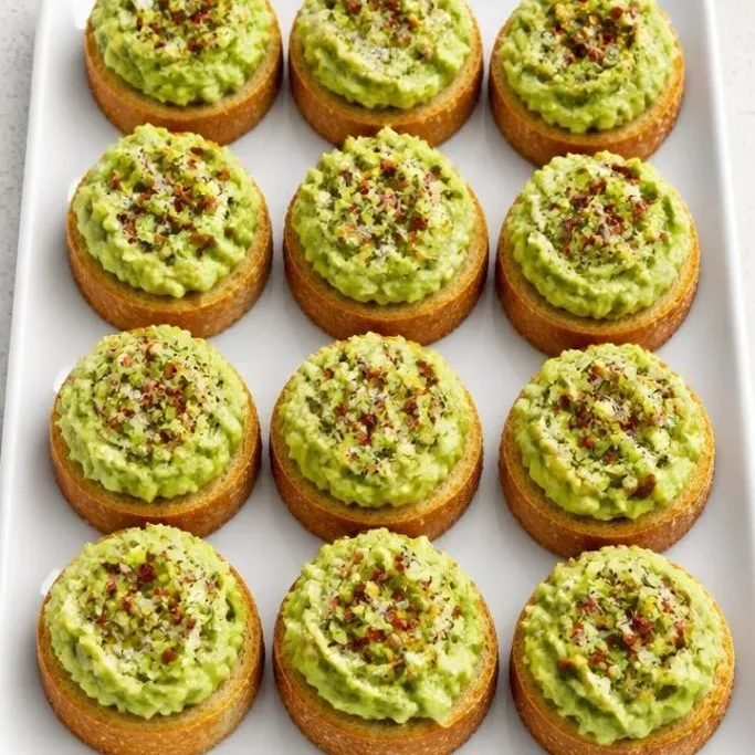 5-Minute Mini Avocado Toasts Mini Avocado Toast
