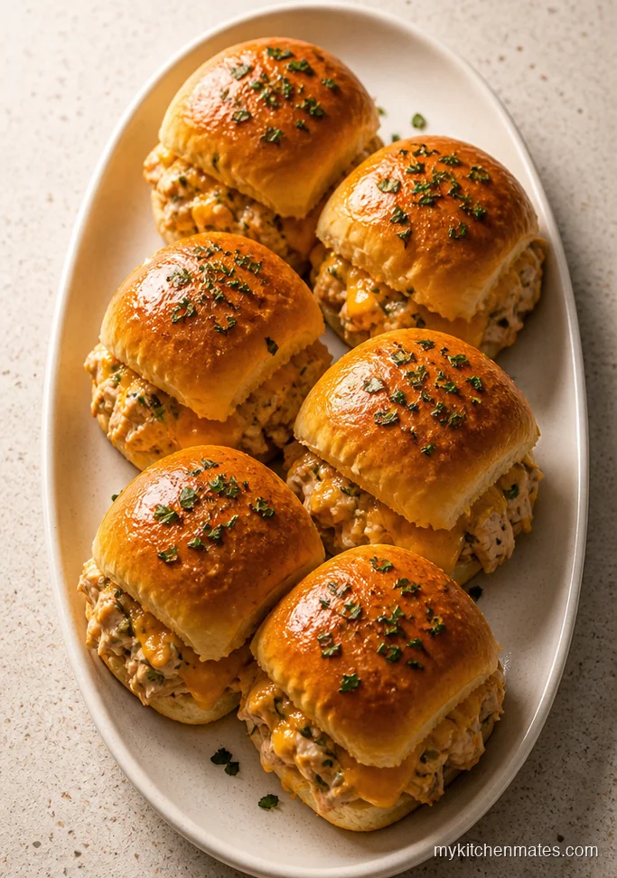 Mini Chicken Ranch Sliders