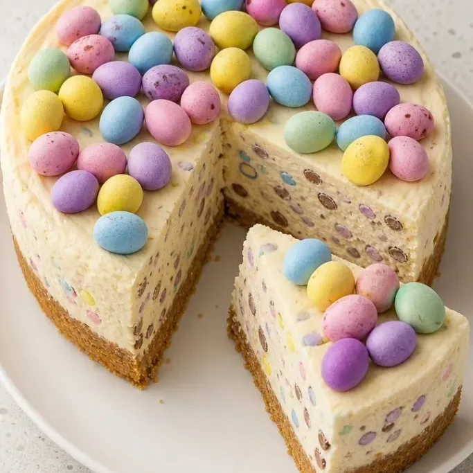 Mini Egg Cheesecake