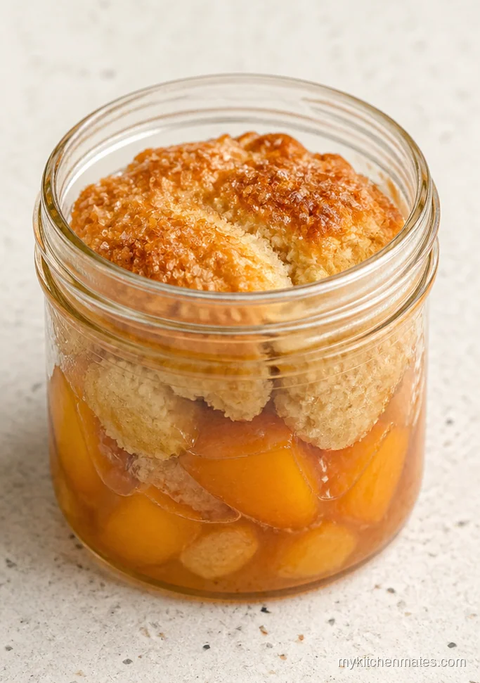 10 Easy Fruit Cobbler Recipes for Cozy Weeknights Mini Peach Cobbler Jars