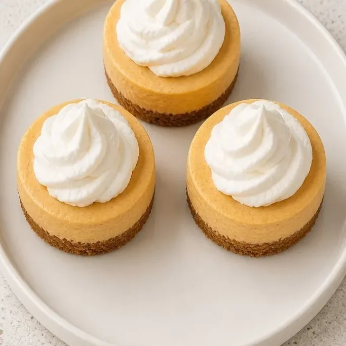 Mini Pumpkin Cheesecake