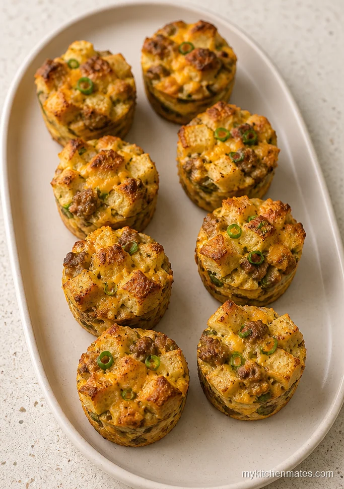 Mini Sausage Breakfast Casserole Bites