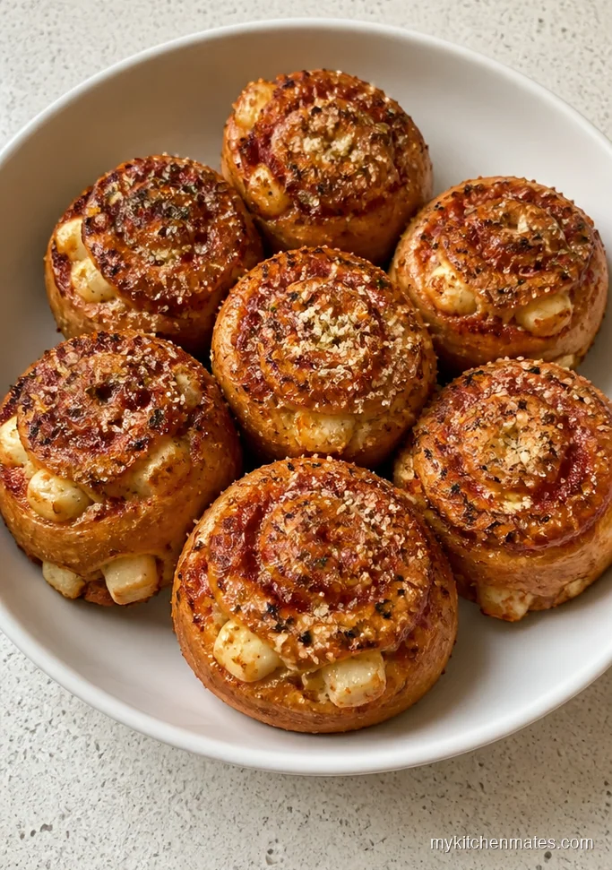 Mini Slow Cooker Pizza Bread Bites