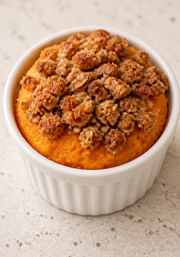 12 Sweet Potato Casserole Recipes for Holiday Sides Worth Sharing Mini Sweet Potato Casserole Cups