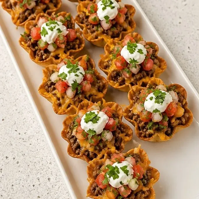 Mini Tacos Appetizers: Crispy, Cheesy Bites for Any Party Mini Tacos Appetizers