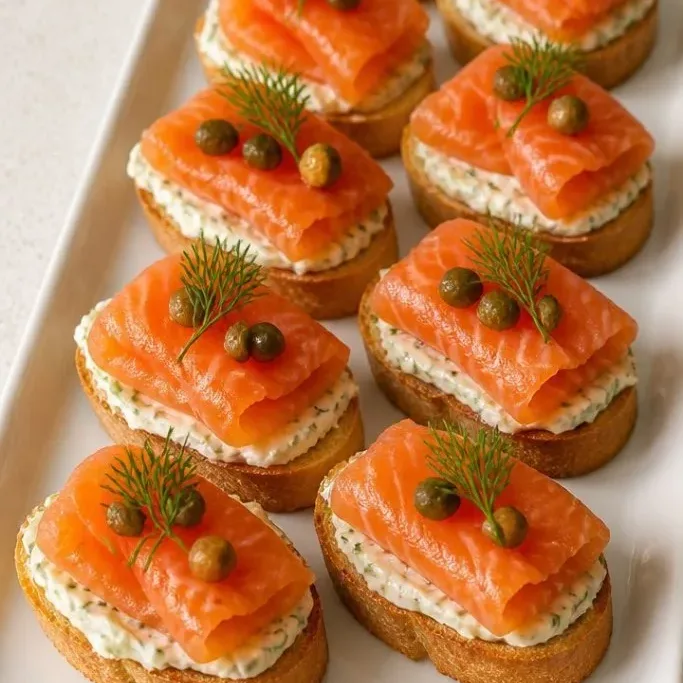 Mini Toast Appetizers