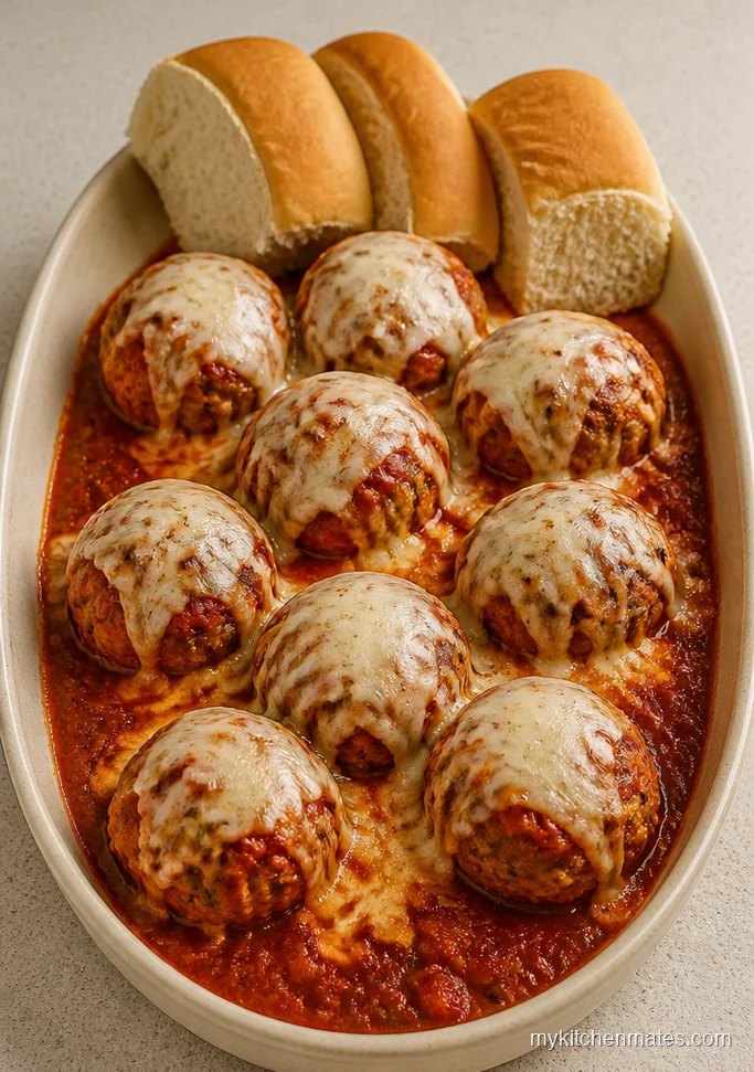 Mini Turkey Meatball Sub Filling