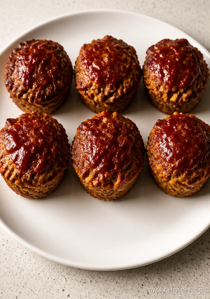 Mini Turkey Sweet Potato Meatloaves