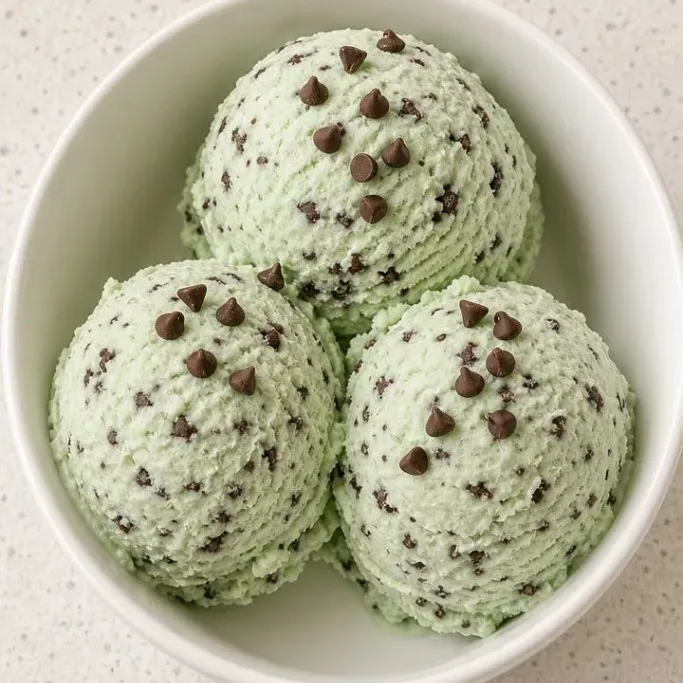 4-Ingredient No-Churn Mint Chocolate Chip Ice Cream Mint Chocolate Chip Ice Cream