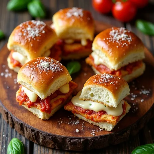 30-Minute Weeknight Chicken Parm Sliders