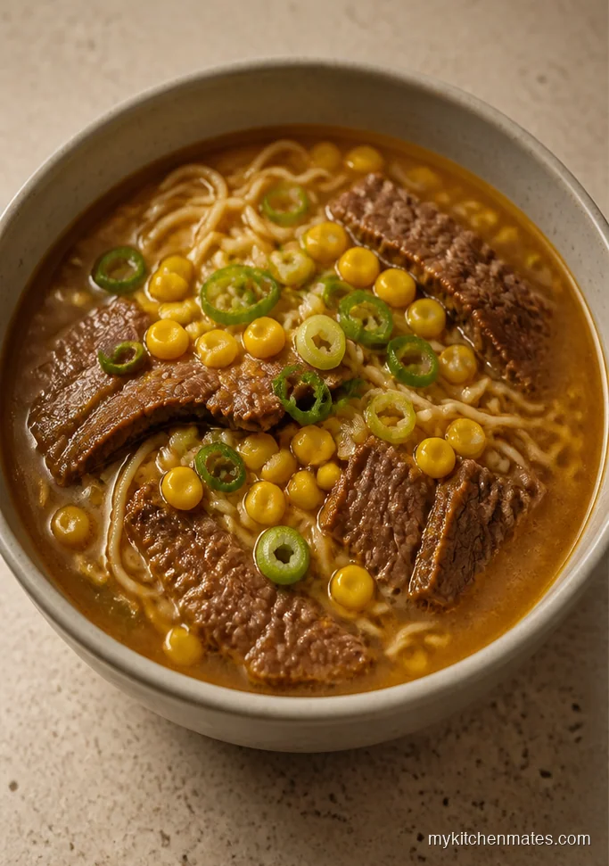 Miso Butter Beef Ramen