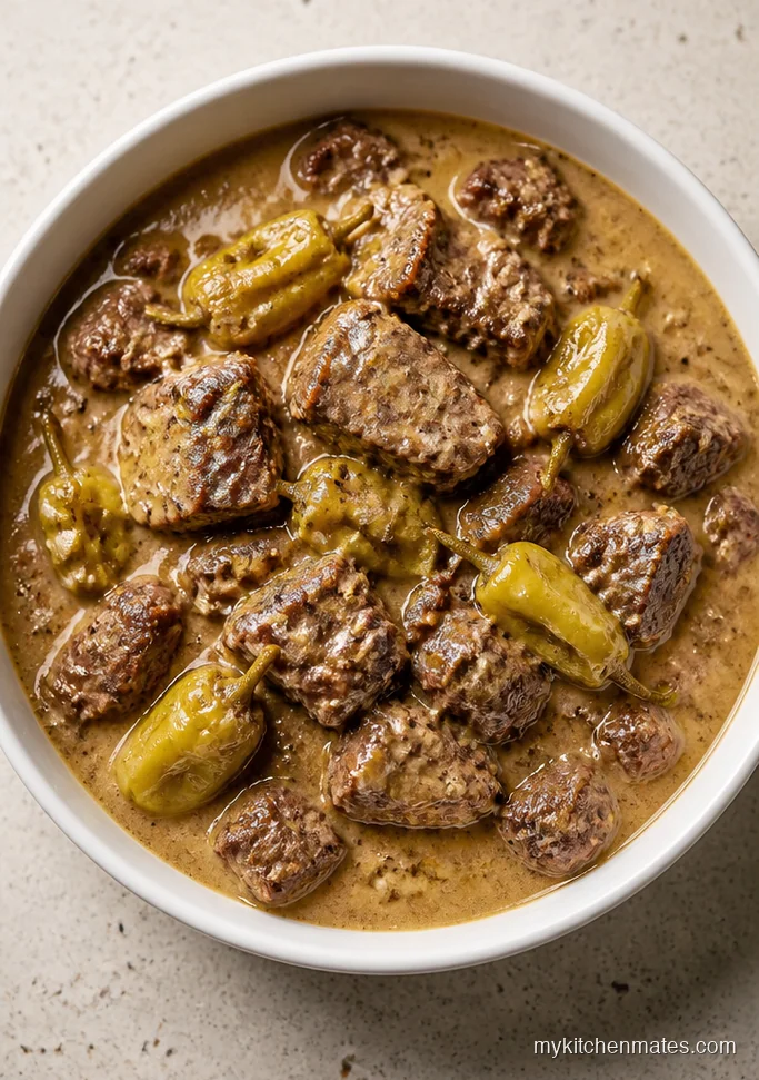 Mississippi Pepperoncini Beef Stew Meat