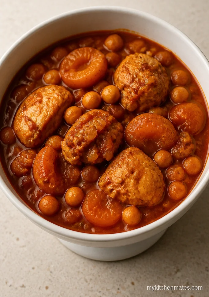 Moroccan Apricot Chicken Stew
