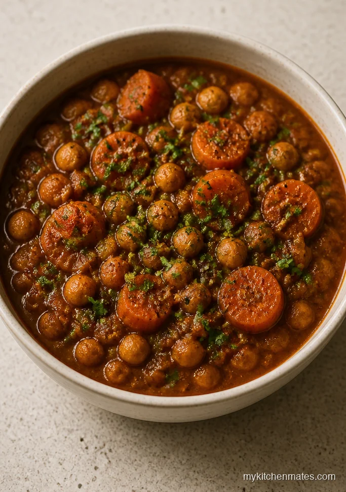 Moroccan Chickpea and Carrot Stew