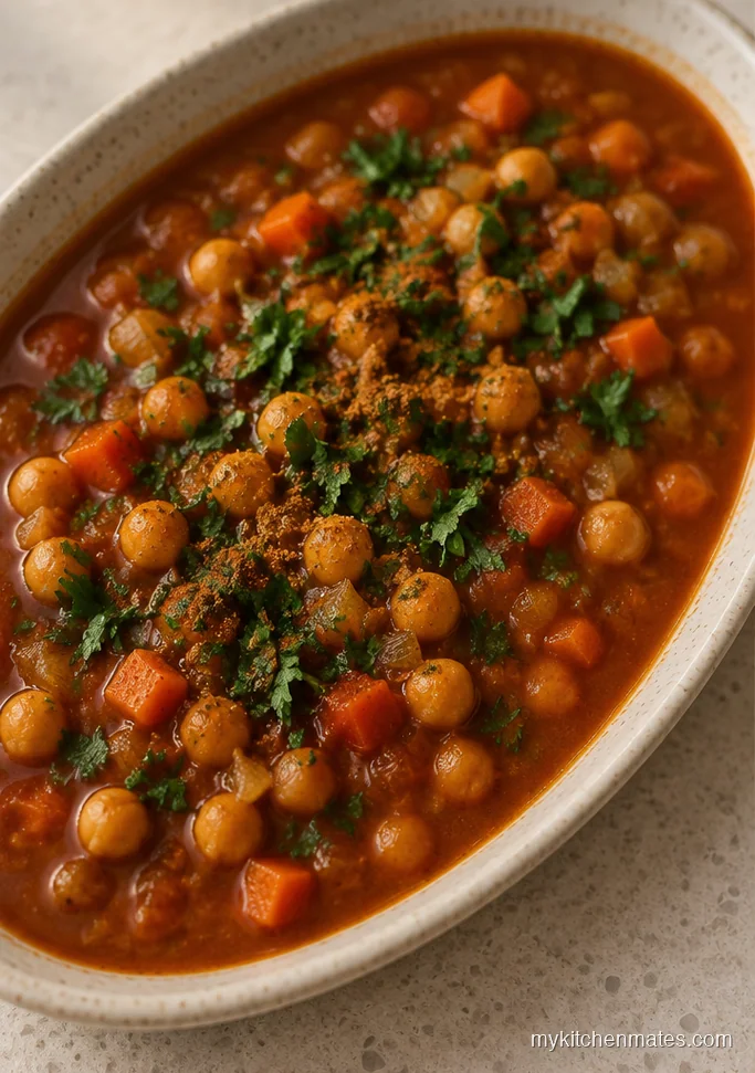 Moroccan Chickpea Soup