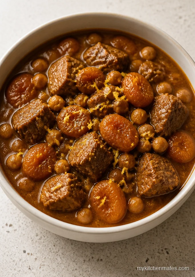 Moroccan Lamb and Apricot Stew