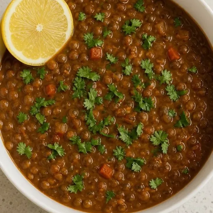 Spiced Moroccan Lentil Soup (Ready in 30 Minutes) Moroccan Lentil Soup