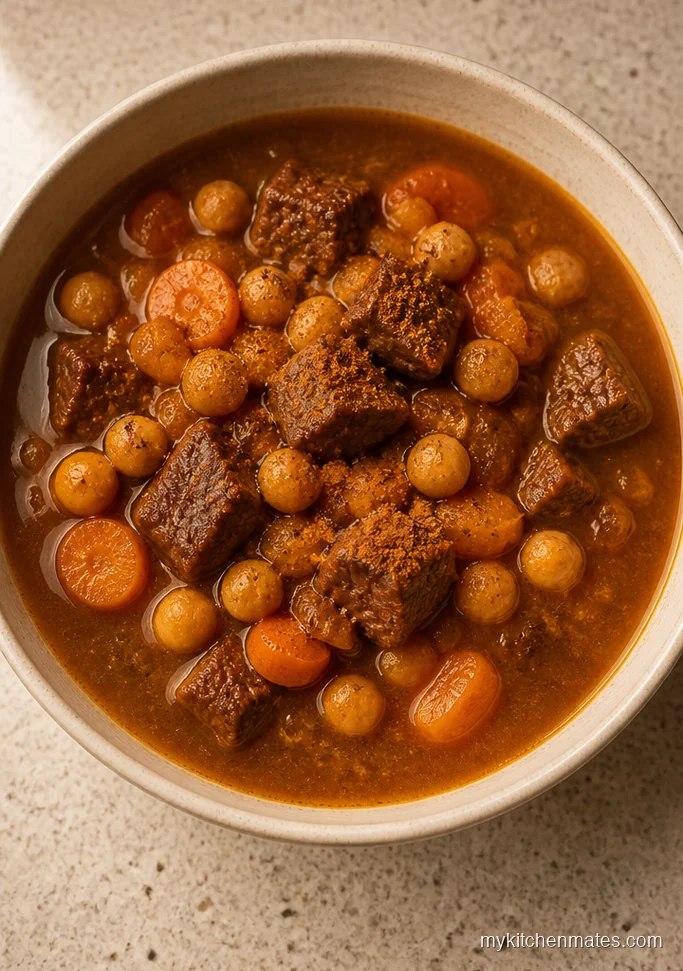 13 Beef Bone Broth Soup Recipes for Rich, Deep Bowls Moroccan Spiced Beef and Chickpea Soup