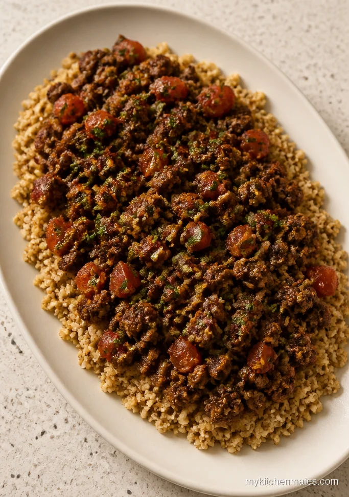10 Low Carb Fall Recipes for Cozy Weeknight Dinners Moroccan Spiced Beef with Cauliflower Couscous