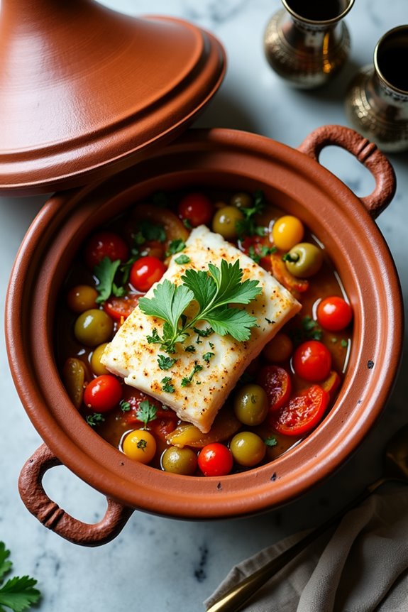 moroccan cod tagine recipe