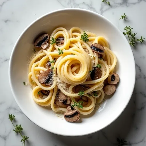 Mushroom and Truffle Cream Sauce