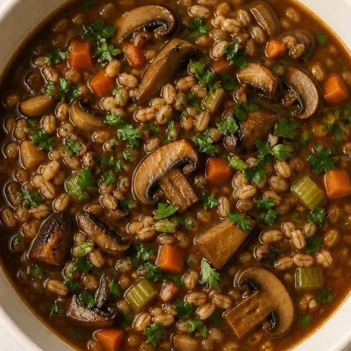 Mushroom Barley Soup