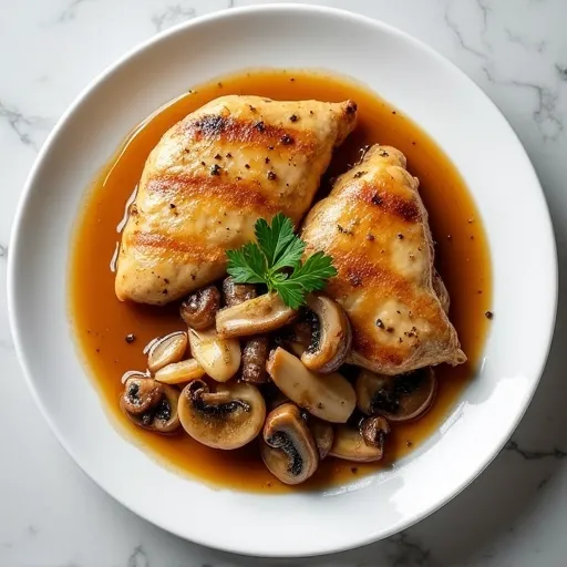 Mushroom Medley Chicken Marsala