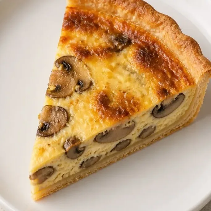 Mushroom Quiche Recipe