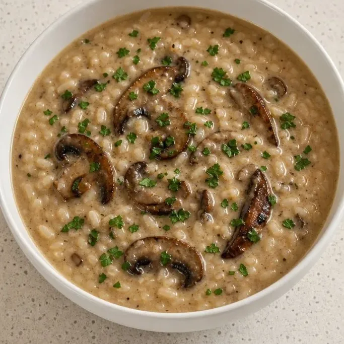 Creamy Mushroom Rice Soup (One-Pot, 30 Minutes) Mushroom Rice Soup