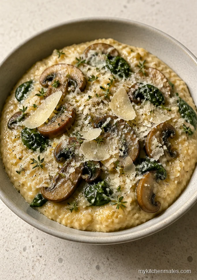 12 Crock Pot Breakfast Recipes That Cook While You Sleep Mushroom Spinach Crock Pot Grits
