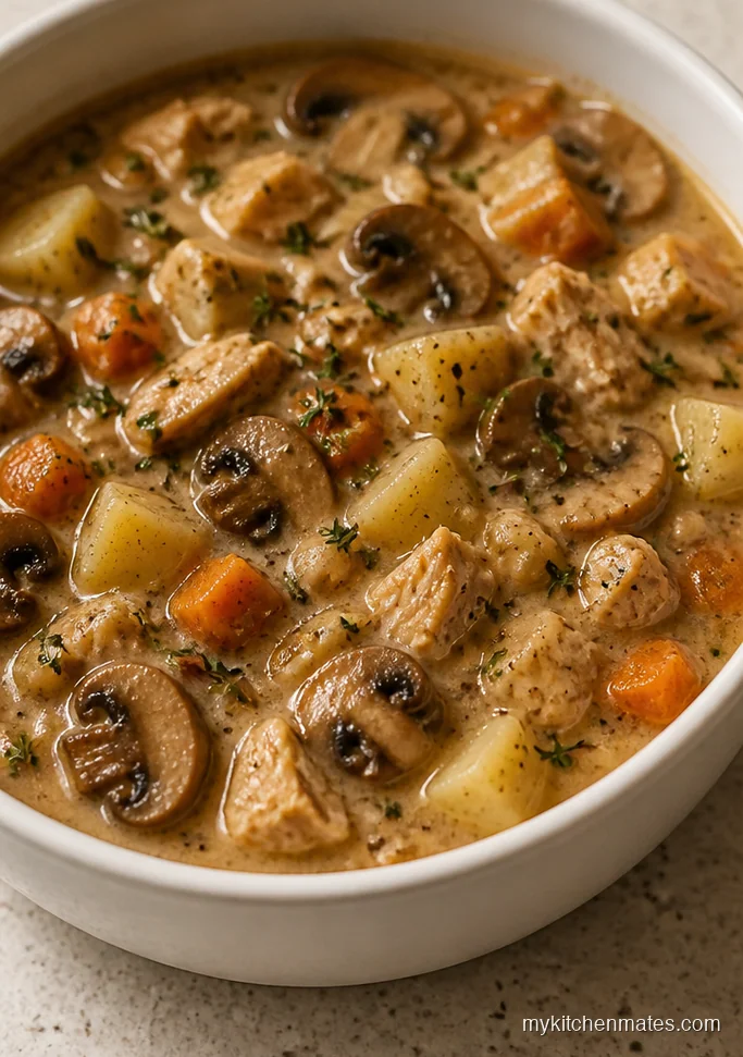 11 Chicken Pot Pie Crockpot Recipes That Keep Dinner Simple Mushroom Thyme Chicken Pot Pie