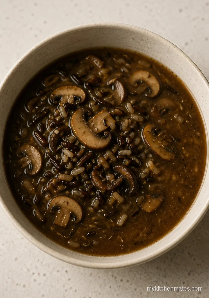 Mushroom Wild Rice Soup