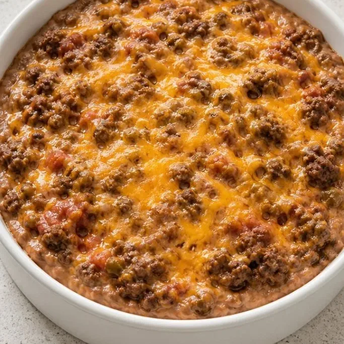 Nacho Dip With Ground Beef