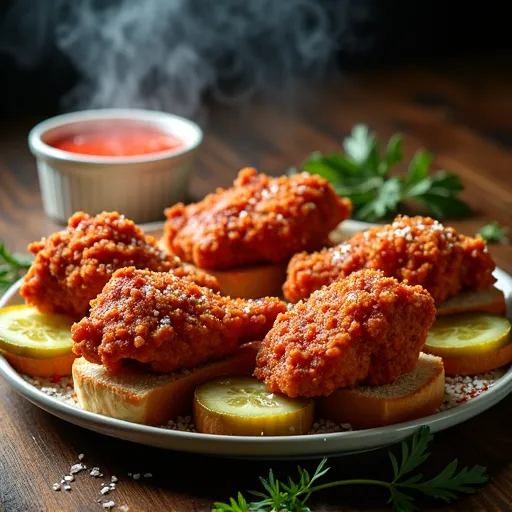 Nashville Hot and Spicy Fried Chicken