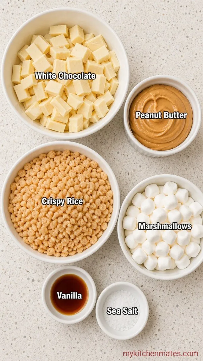 5-Ingredient No-Bake Avalanche Cookies Ingredients