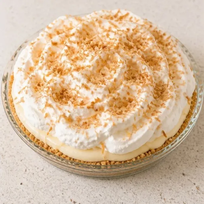 No Bake Coconut Cream Pie