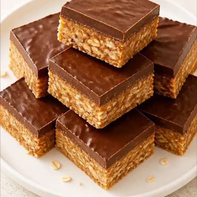 No-Bake Chocolate Peanut Butter Cookie Bars No Bake Cookie Bars