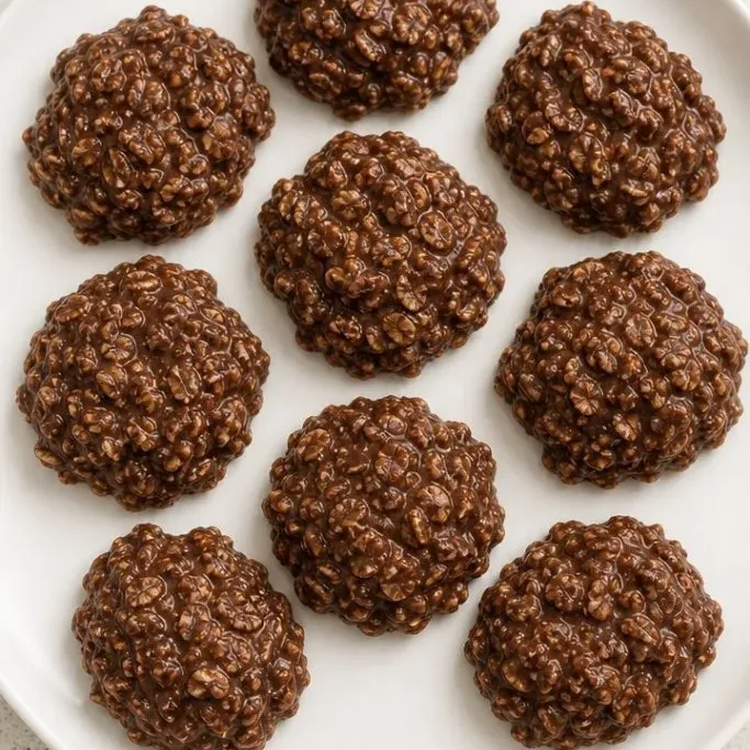 No Bake Oatmeal Cookies